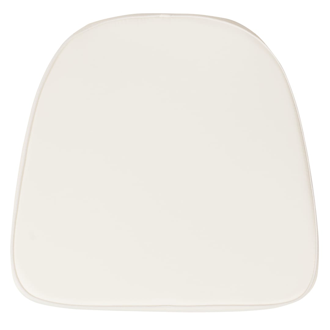 Louise Soft Ivory Fabric Chiavari Chair Cushion