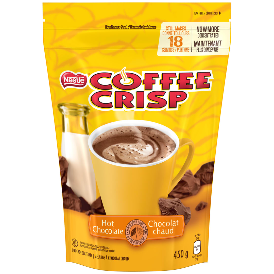 COFFEE CRISP Hot Chocolate 8x450g CA