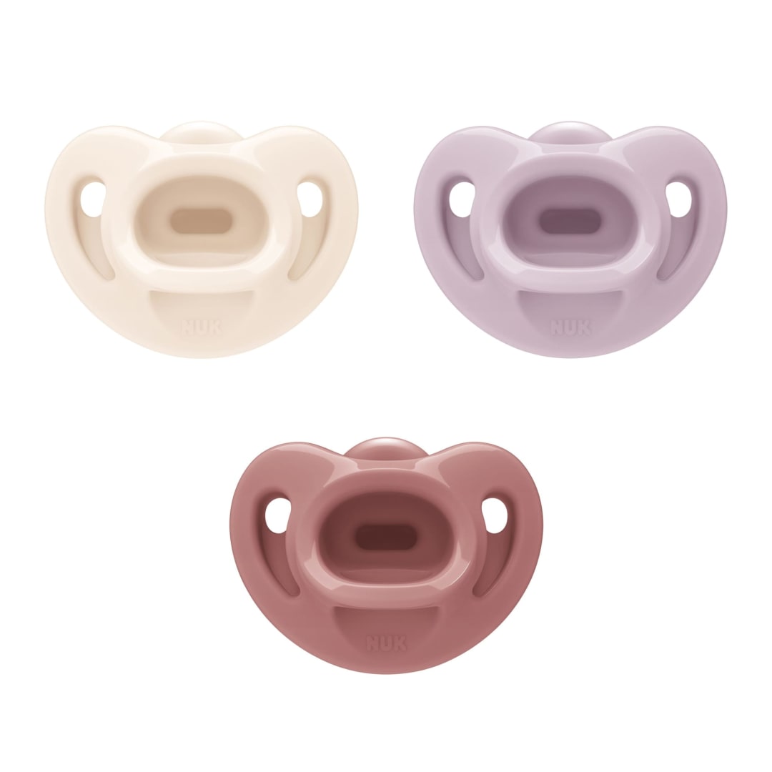NUK® for Nature™ Comfy™ 100% Silicone Pacifier, 0-6 months