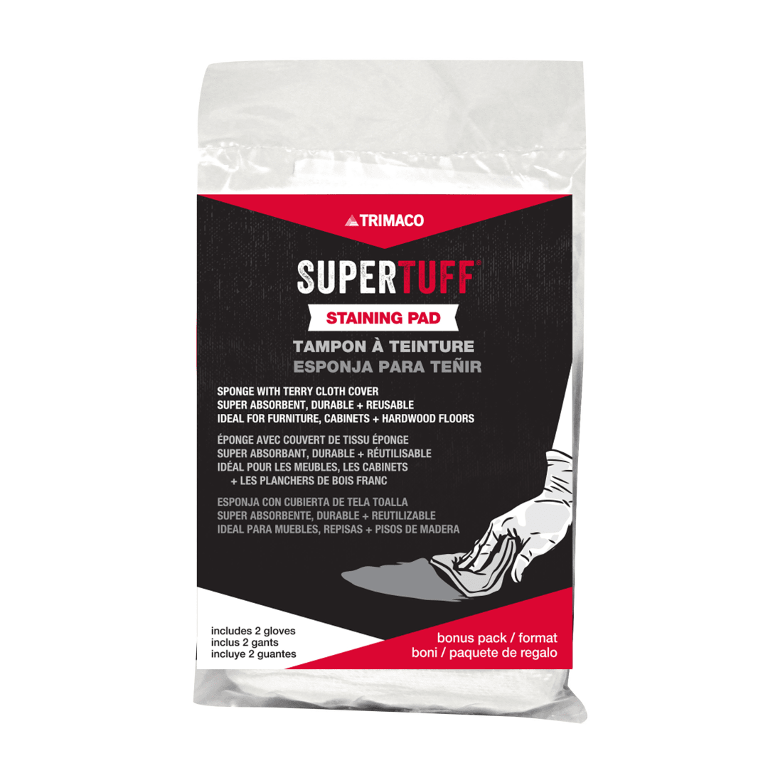 SuperTuff® Staining Pad with Free Gloves