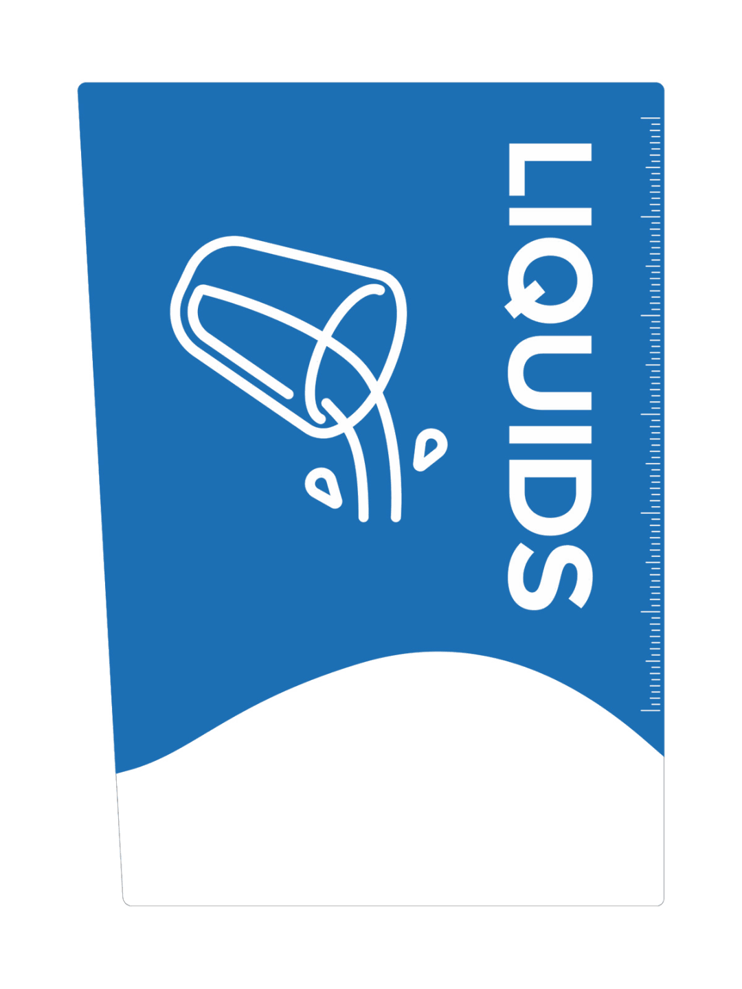  LIQUID COLLECTION - Label - Essential - Liquids - Blue-White