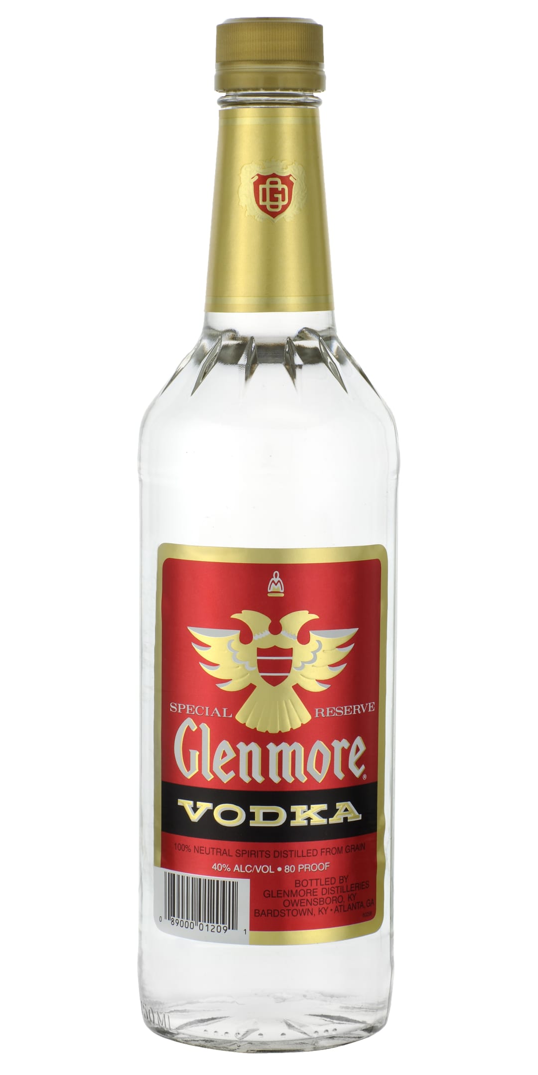 Glenmore Special Reserve Vodka 750ml 80 Proof