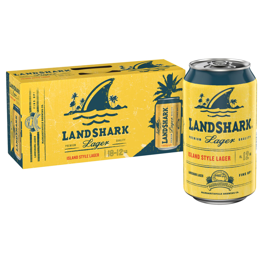 Landshark® Island Style Lager, 18 Pack 12 fl. oz. Cans