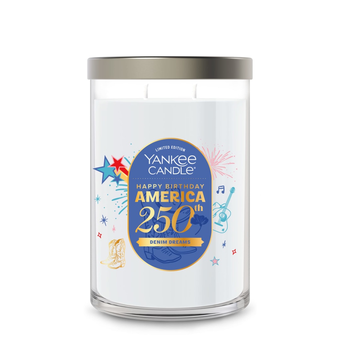 Yankee Candle Denim Dreams Large Tumbler Candle