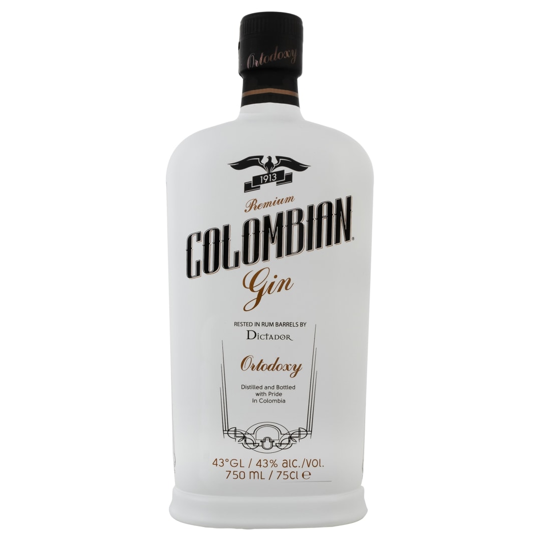 Dictador Ortodoxy Colombian Gin 750ml 86 Proof