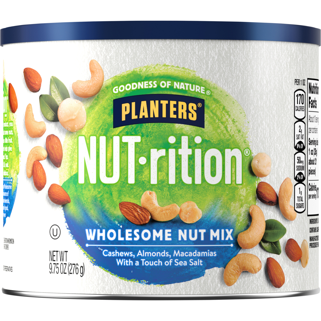 PLANTERS NUT-RITION Wholesome Nut Mix Cashew, Almonds, And Macadamias