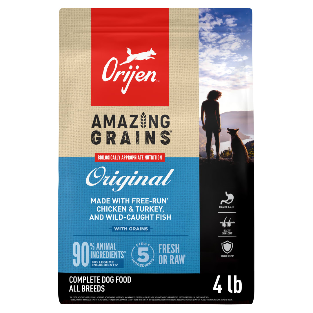 ORIJEN Amazing Grains High Protein Dry Dog Food Original Recipe