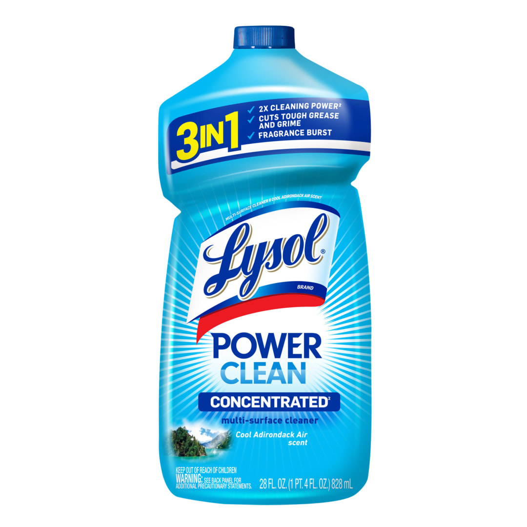 LYSOL® Multi-Surface Cleaner 2X Concentrated - Pourable Cool Adirondack Air 9/28 oz.