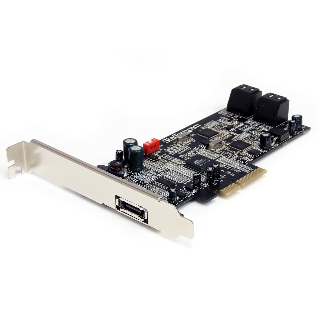 PCI Express SATA III Controller - eSATA -6 Gbps - 4 Ports