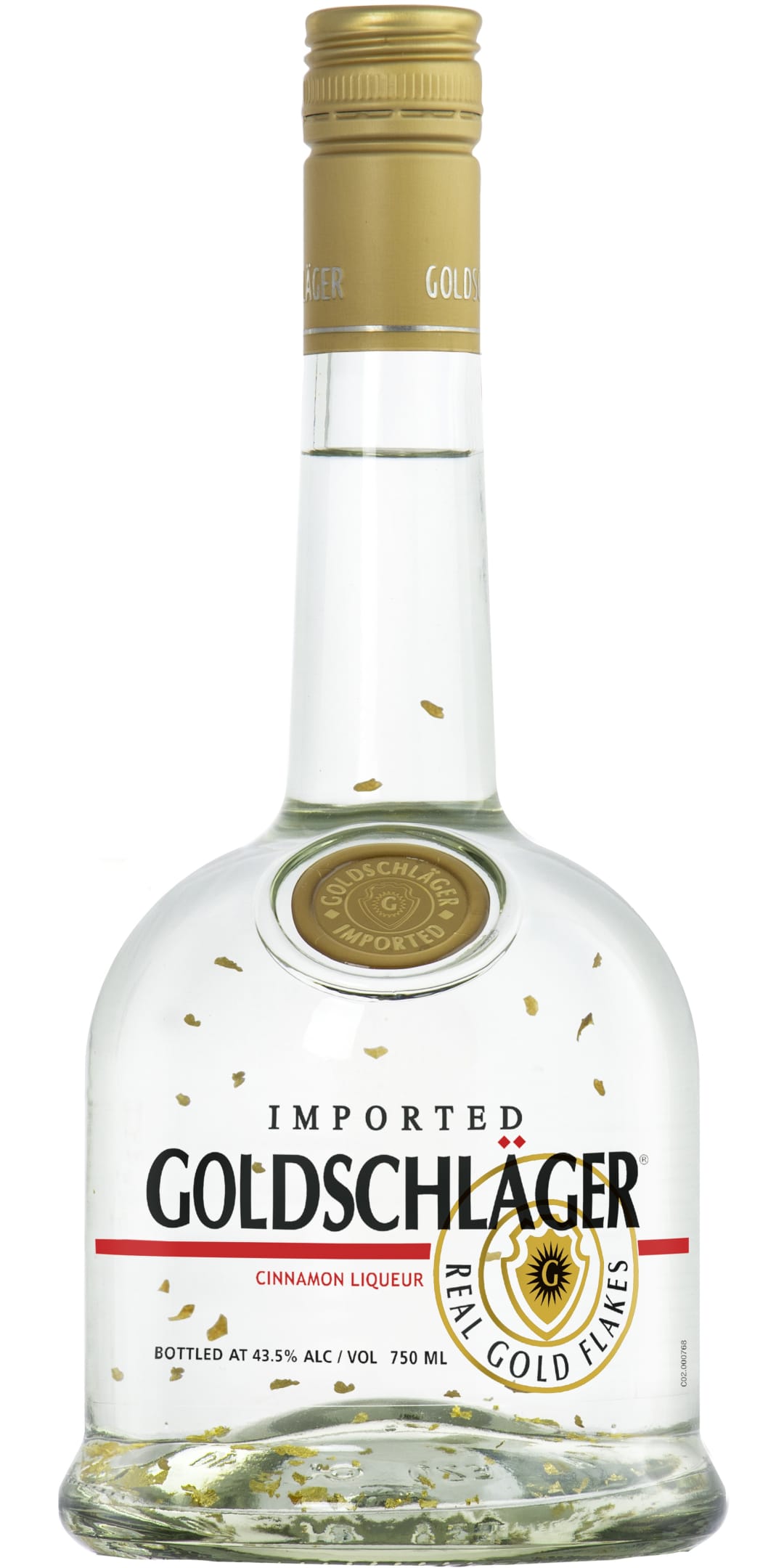 Goldschlager Cinnamon Liqueur 750ml 87 Proof