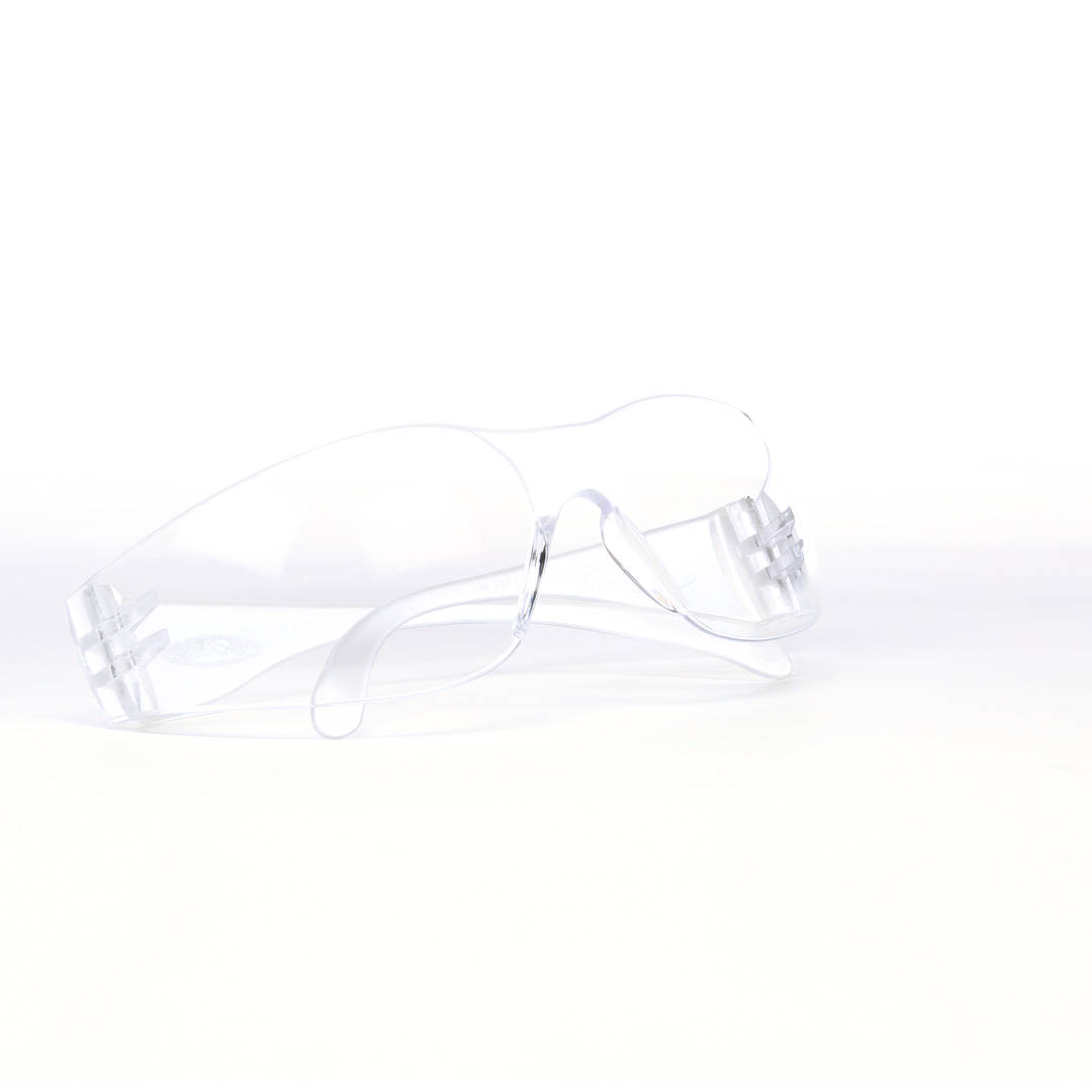 Óculos de Proteção 3M™ Virtua™, Lente Transparente sem Revestimento, Armação Transparente, 100 por Caixa