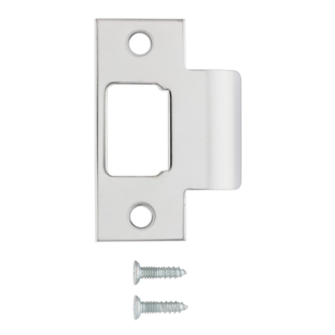 Deadbolt T-Strike for Polished Chrome or Satin Chrome Finish
