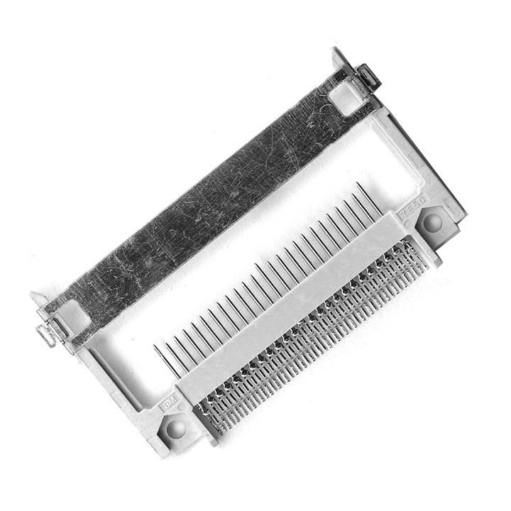 3M™ N7E50-F516-PK-30, CF Speicherkartenstecker Typ I, 7E50 Serie, 0,635 mm, 0,50 µm Au, Beige