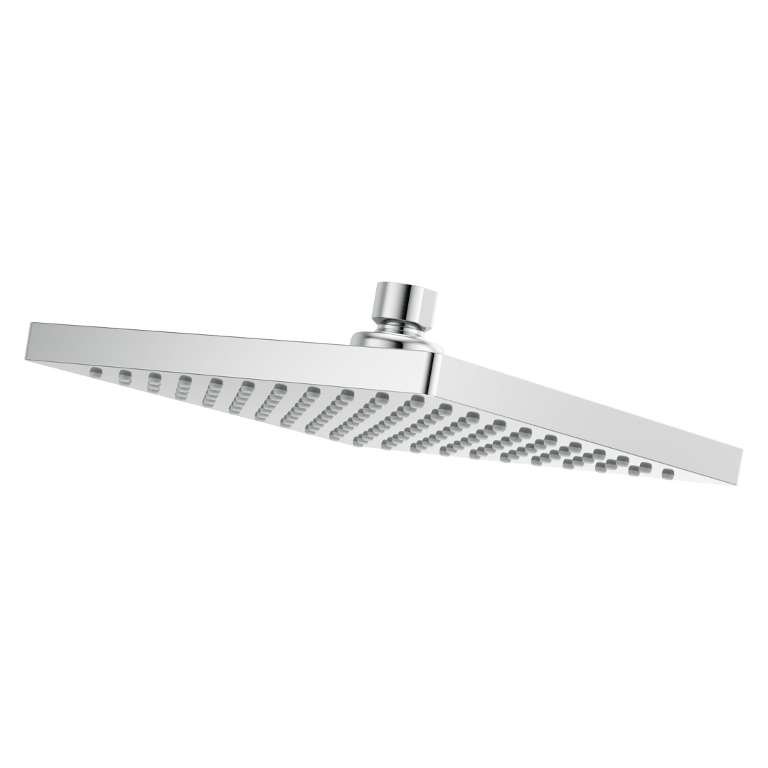 Modern Square 8 in. Raincan Showerhead in Polished Chrome