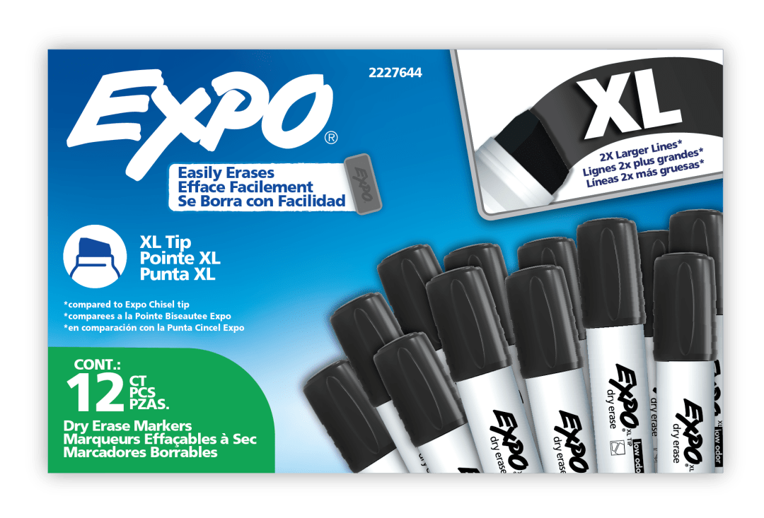 EXPO LO DE BLACK XL 12CT OS