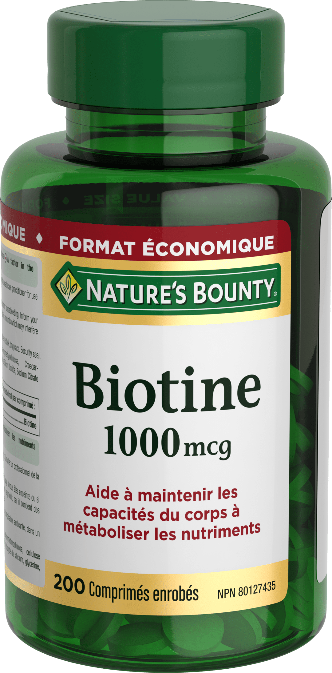 NBTY Biotin 1000mg 24x200TAB CA