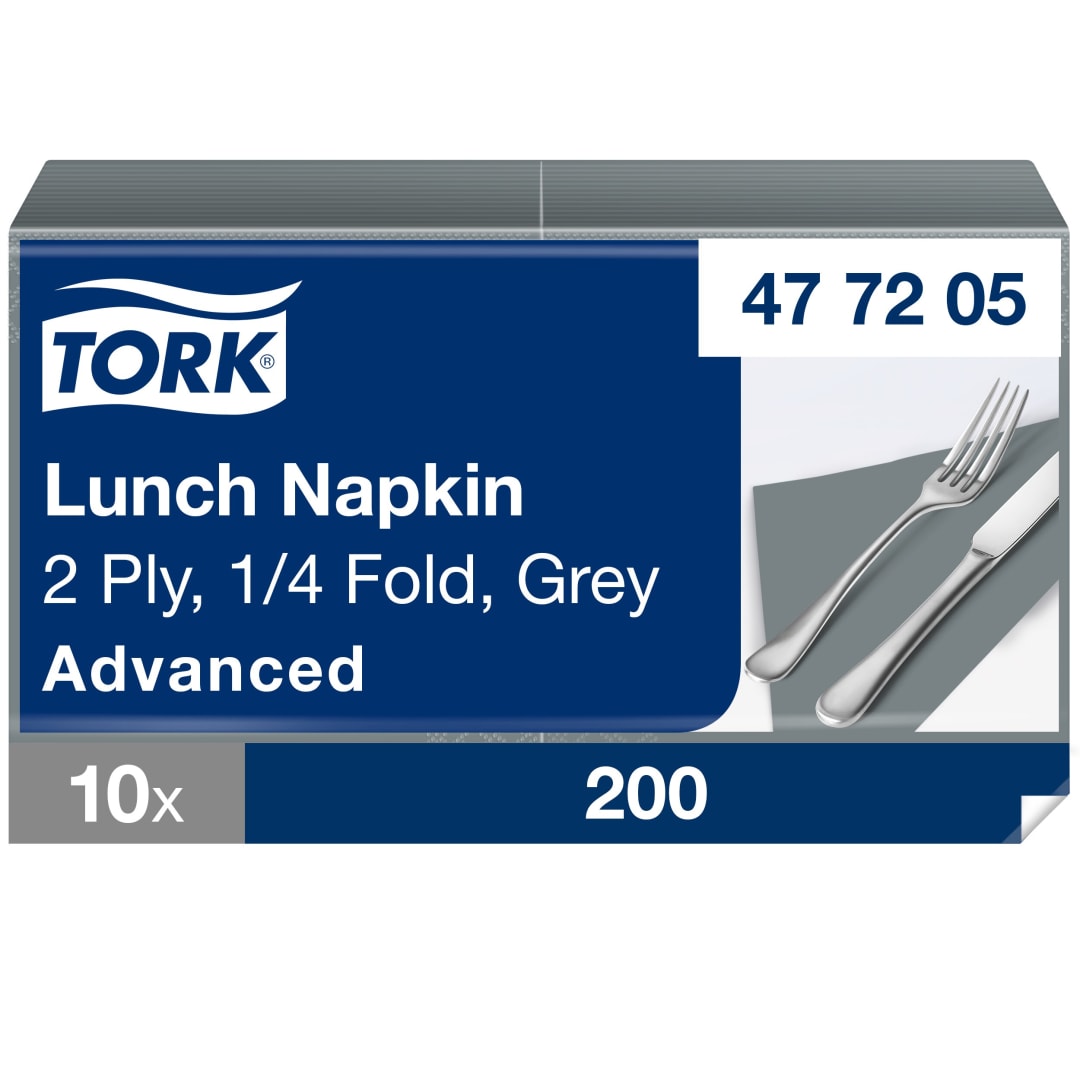Tork Grey Lunch Napkin