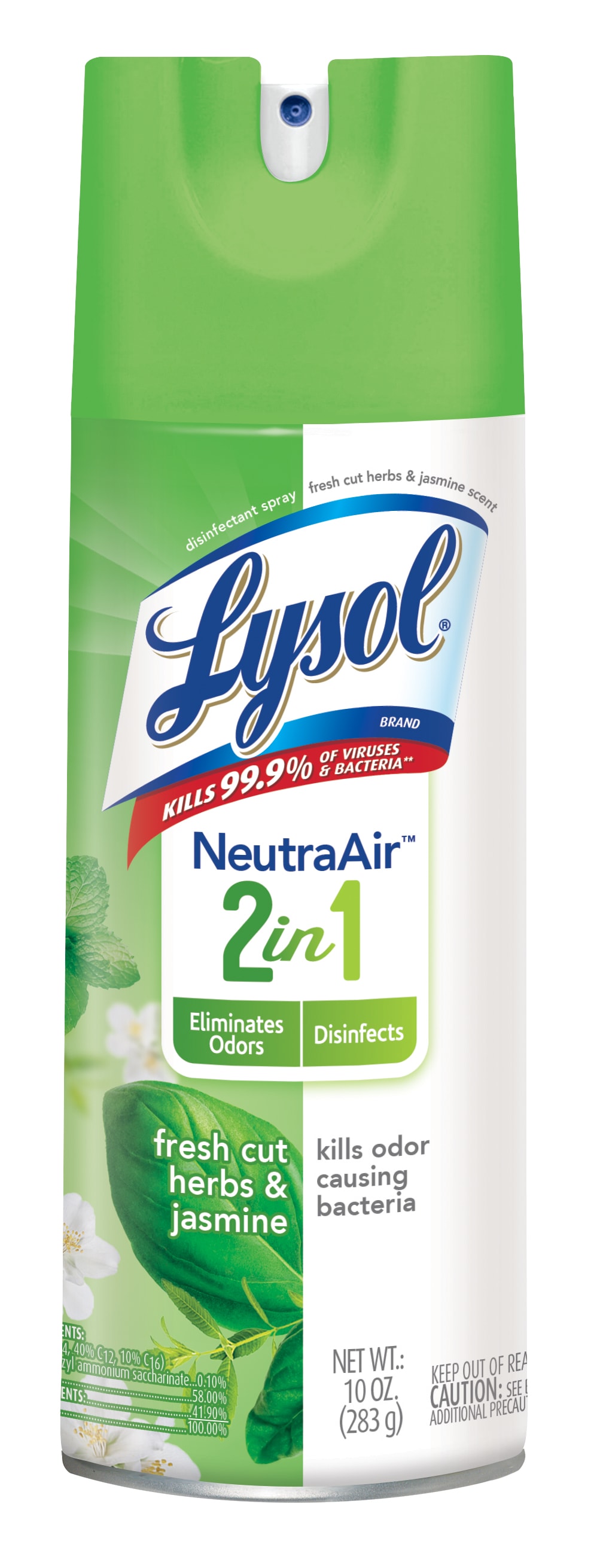 LYSOL® Disinfectant Spray - Neutra Air Fresh Cut Herbs & Jasmine 6/10 oz.