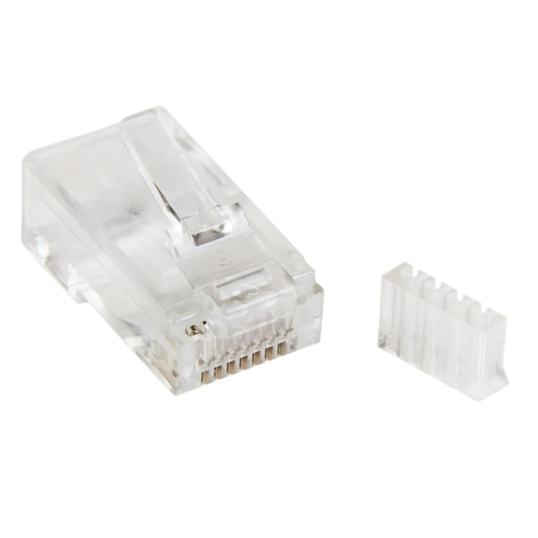 CATEGORY 5 RJ45 CONNECTOR/SOLID WIRE