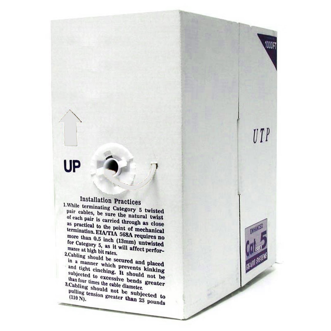 Sold by the Foot Cat 5e Stranded UTP Patch Cable