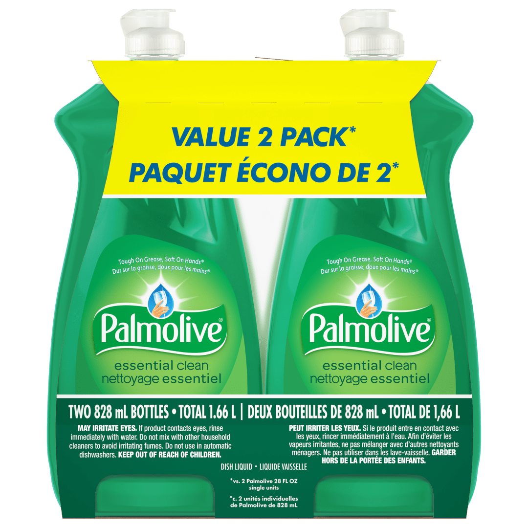 Palmolive Essential Clean Original Liquid Dish Soap - 28 Fl Oz, 2 Pack