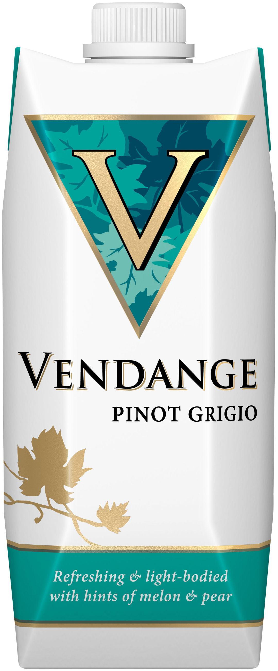 Vendange Pinot Grigio White Wine 500ml Tetra