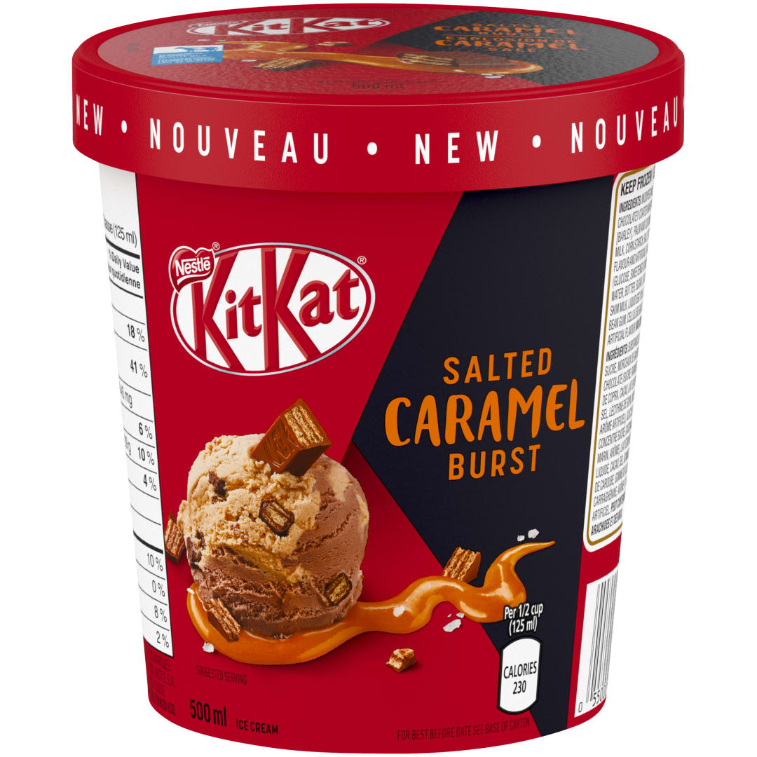 Kit Kat Salted Caramel 8x500ml CA