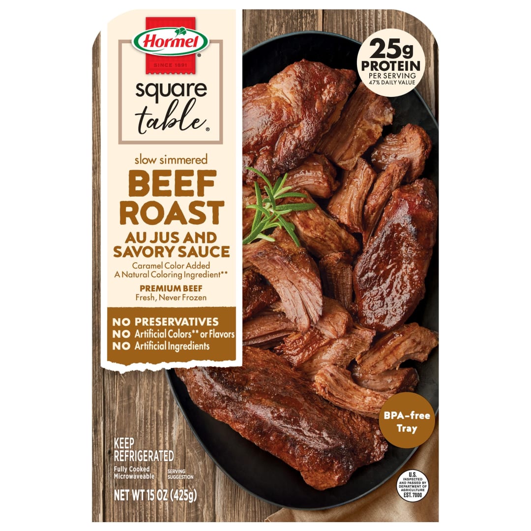 HORMEL SQUARE TABLE Slow Simmered Beef Roast Au Jus