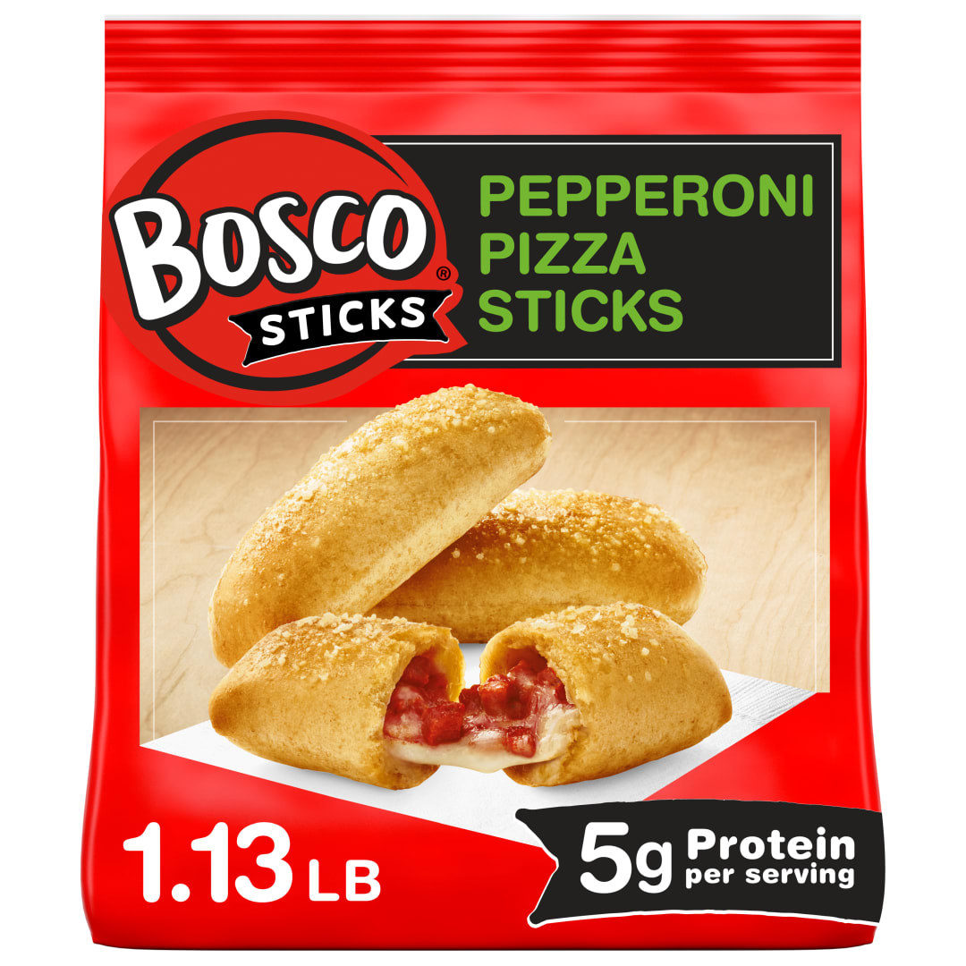 Bosco® Sticks Pepperoni Pizza Stuffed Breadsticks Frozen Snacks - 18.1 oz