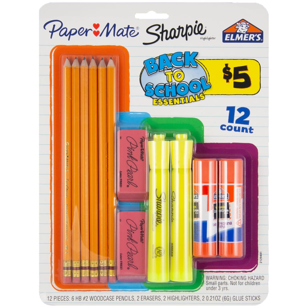 MIXED MINI SCHOOL PACK 12CT