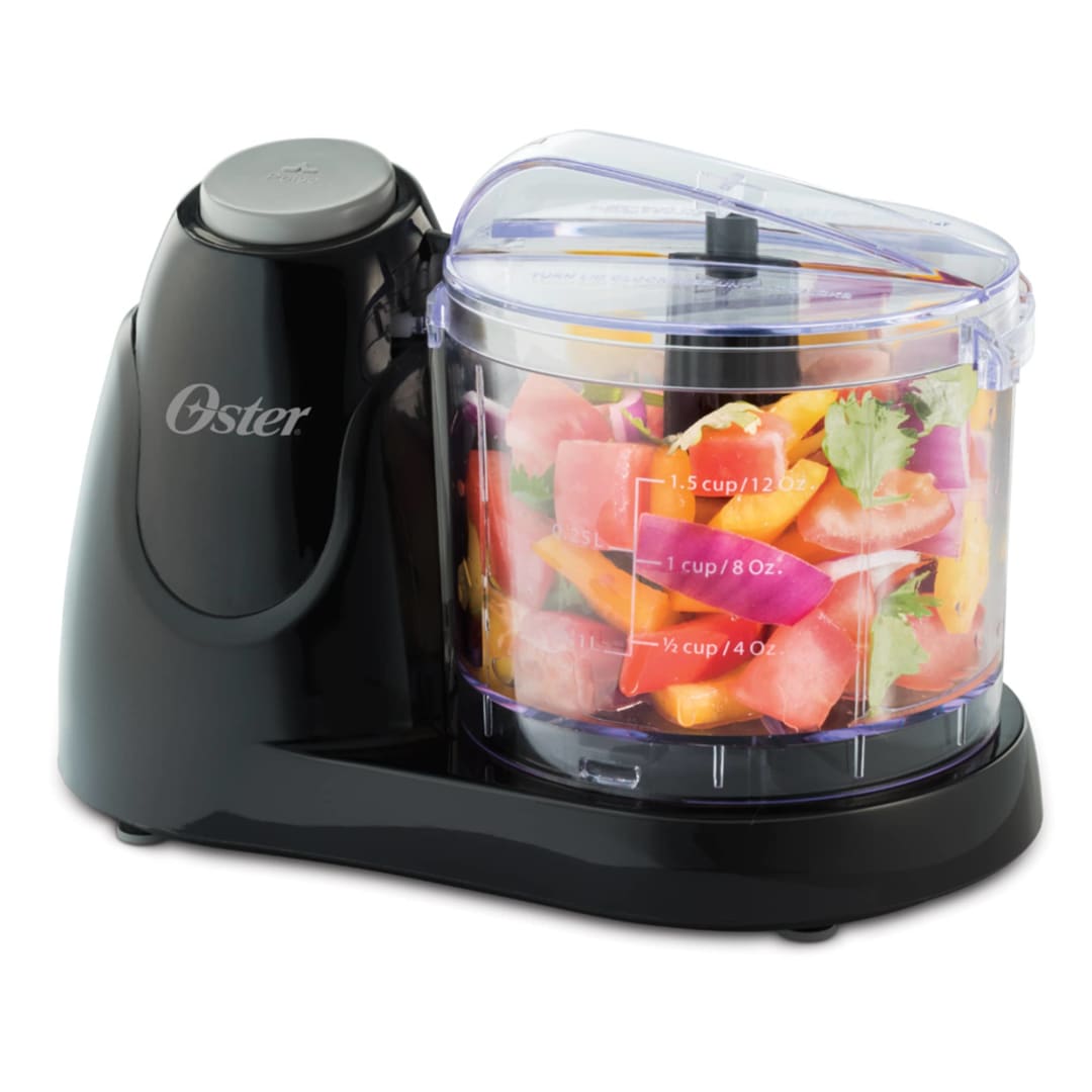 Mini picatodo Oster® negro de 2 velocidades