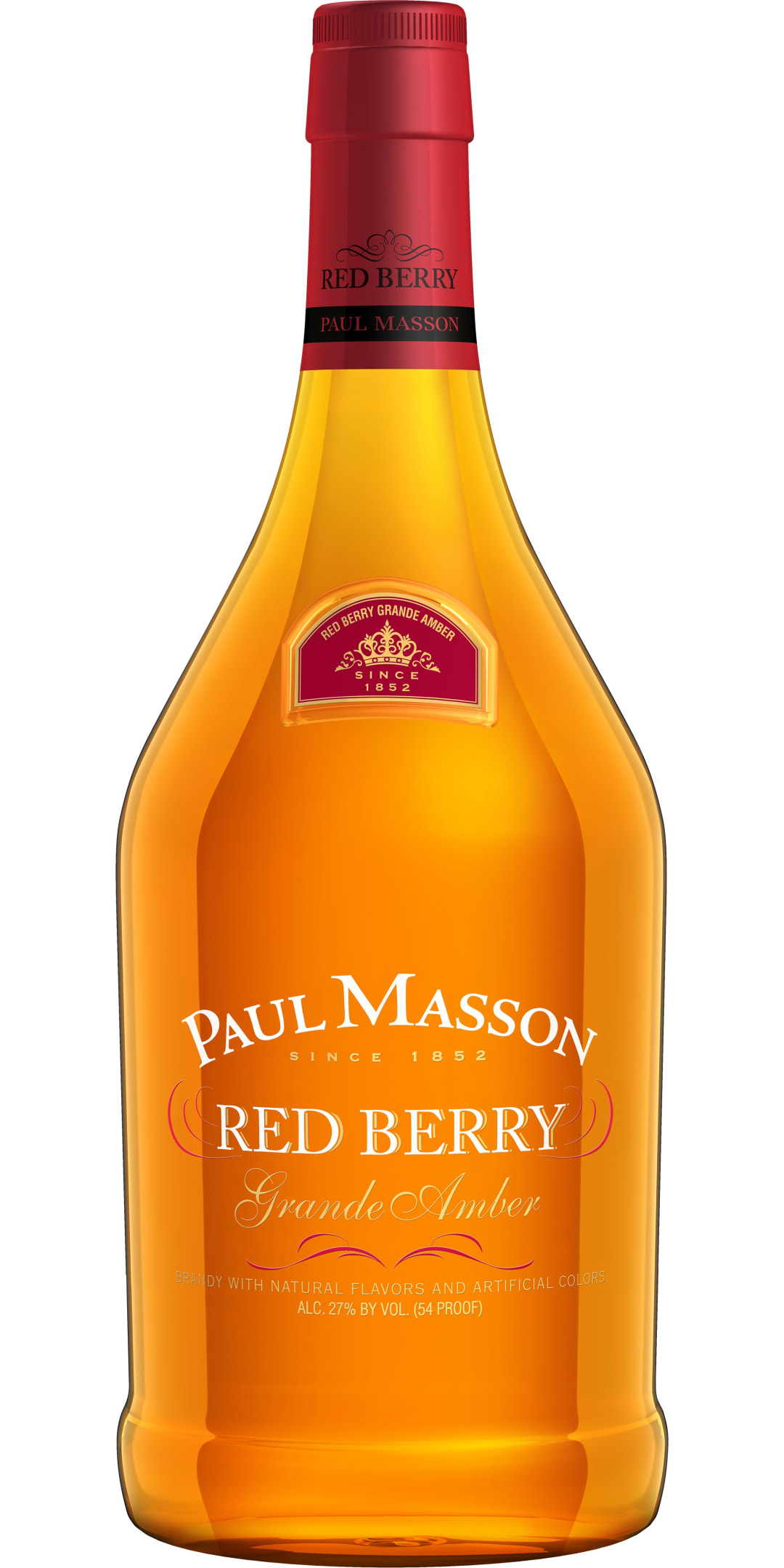 Paul Masson Red Berry Brandy 1.75l 54 Proof