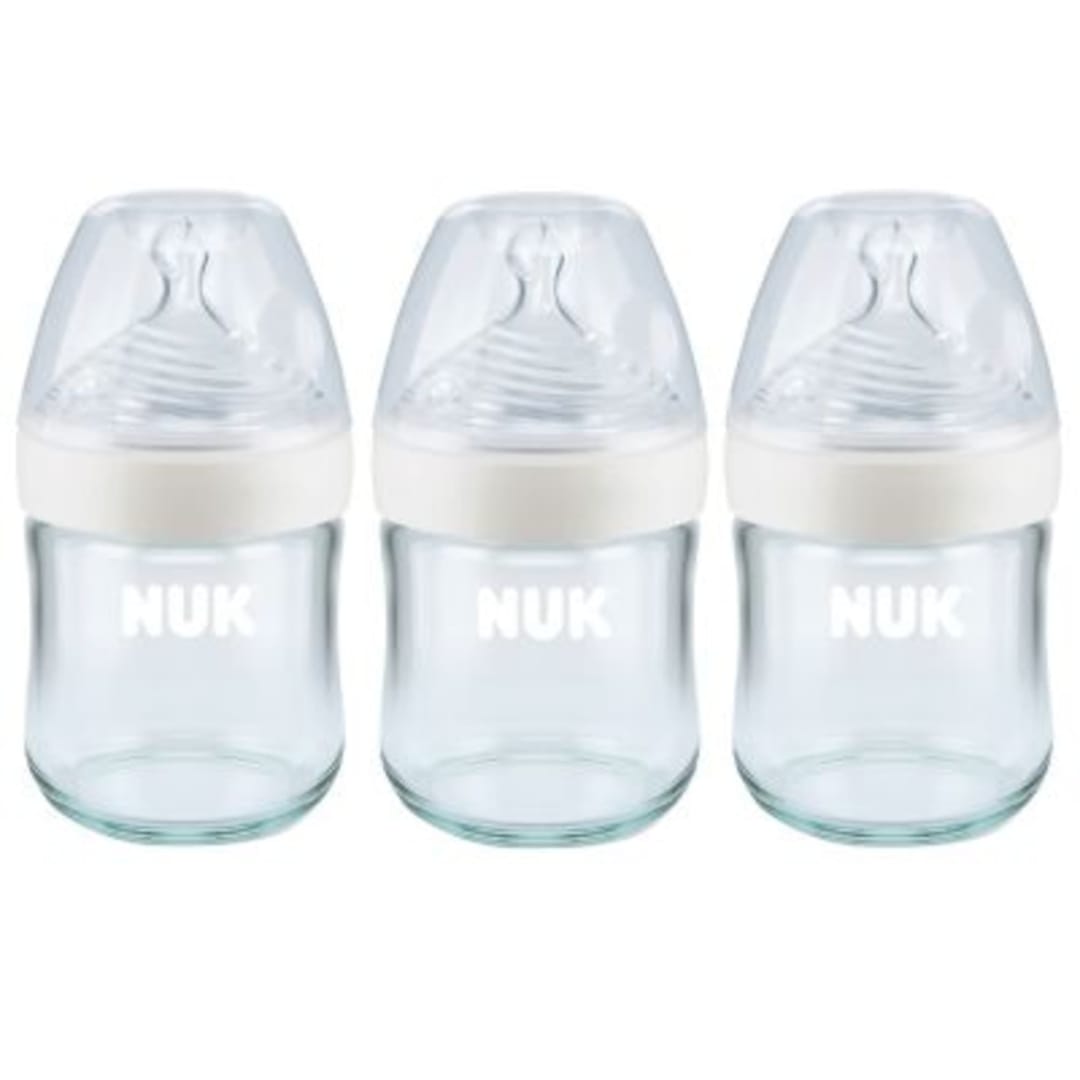 NUK® Simply Natural® Glass Bottle, 4 oz