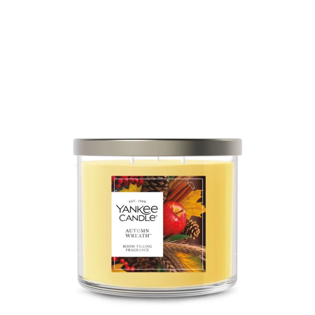 Yankee Candle Autumn Wreath 3-Wick Candle