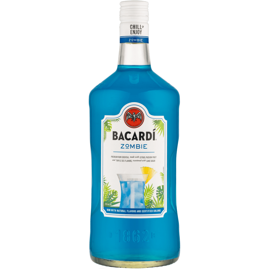 Bacardi Zombie Ready To Serve Premium Rum Cocktail, Gluten Free 12.5% 1.75L