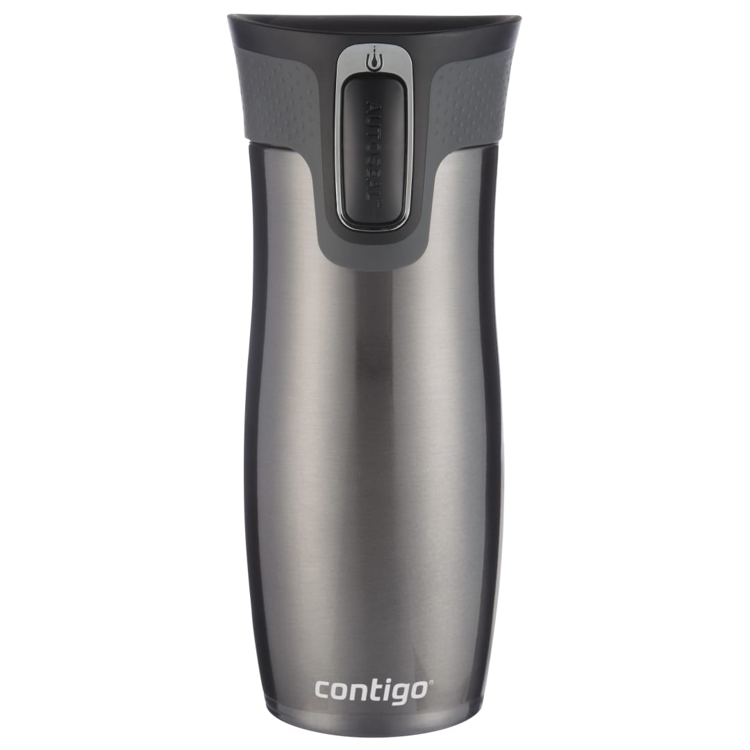 Contigo® West Loop Stainless Steel Travel Mug with AUTOSEAL® Lid, Gun Metal, 16 oz