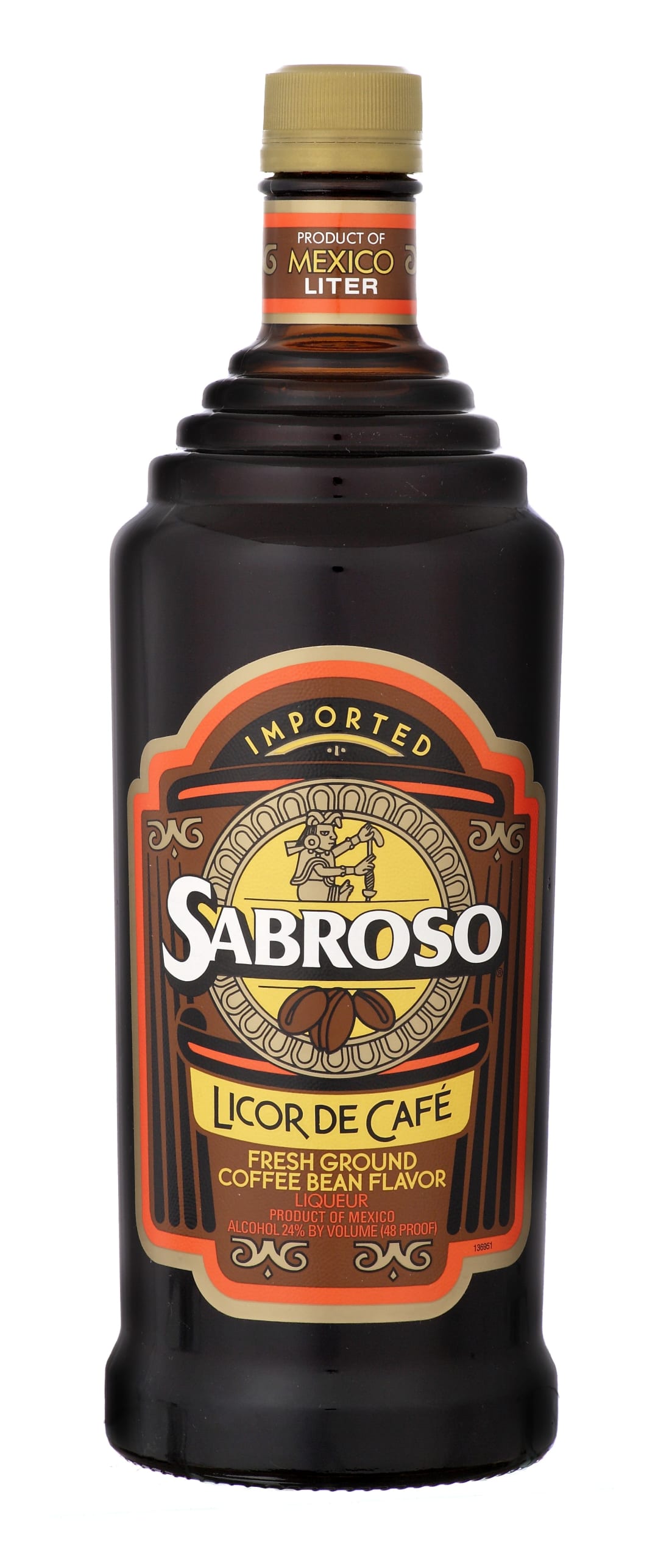 Sabroso Coffee Liqueur 1l 48 Proof