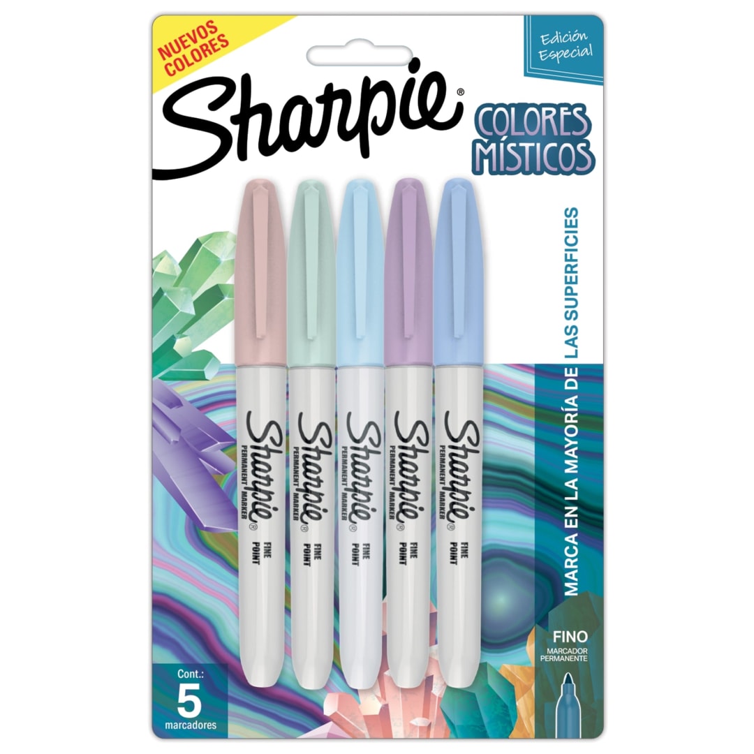 SHARPIE MYSTICS 5CT FINE ASST