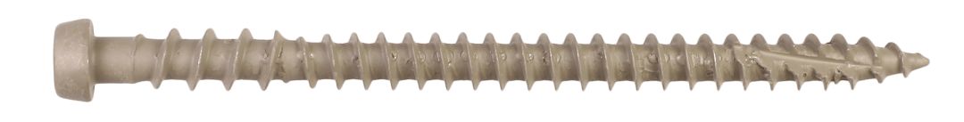 Simpson Strong-Tie DCU234GR01MB Deck-Drive™ DCU COMPOSITE Screw — #10 x 2-3/4 in. T20, Quik Guard®, Gray 01 (1750-Qty)