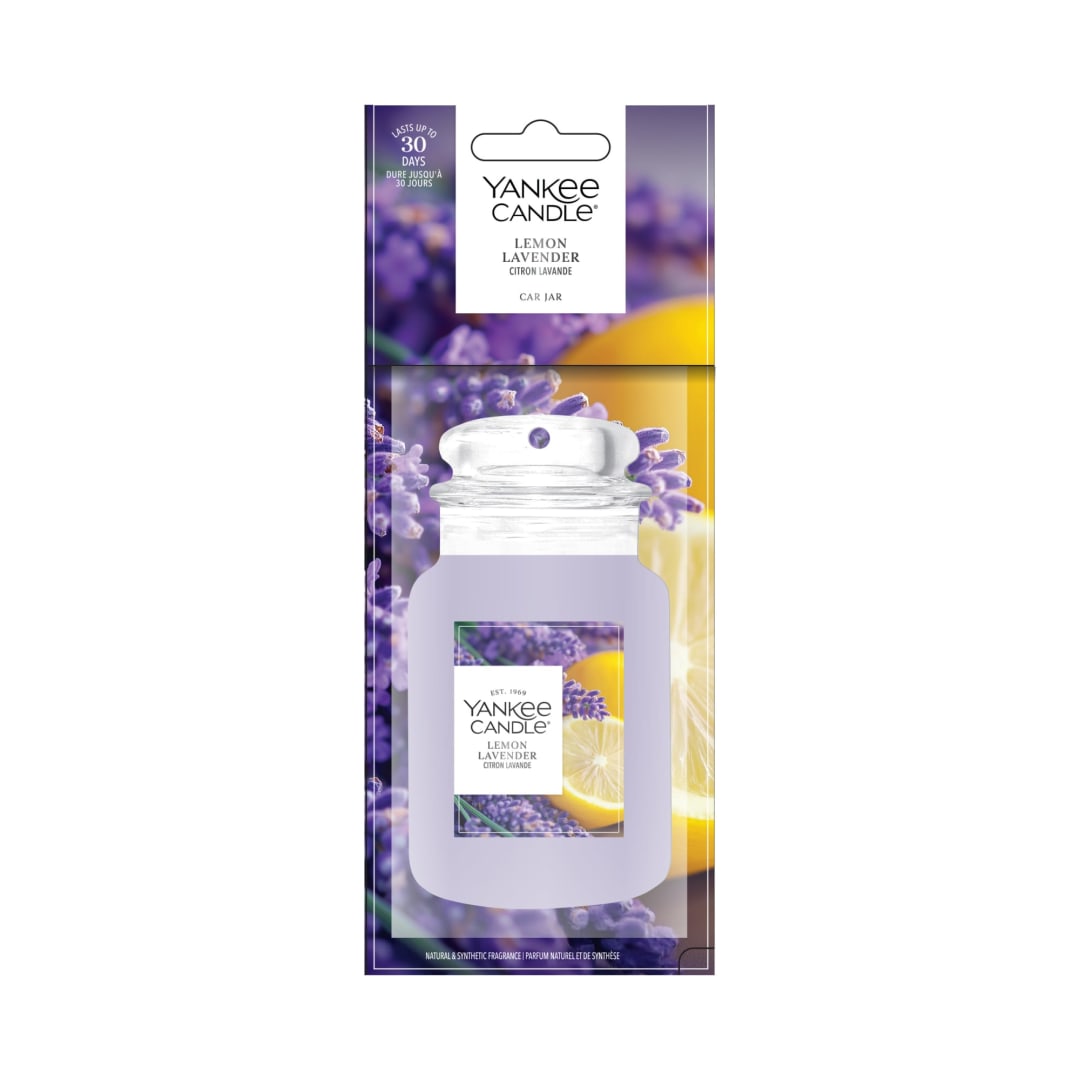 CAR JAR-LEMON LAVENDER YCE CLP P10