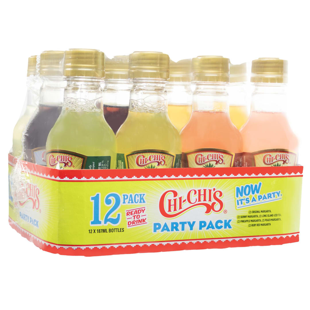 Chi-Chi's Variety Wine Cocktails 12 Pack 187ml Bottles Varying Proof