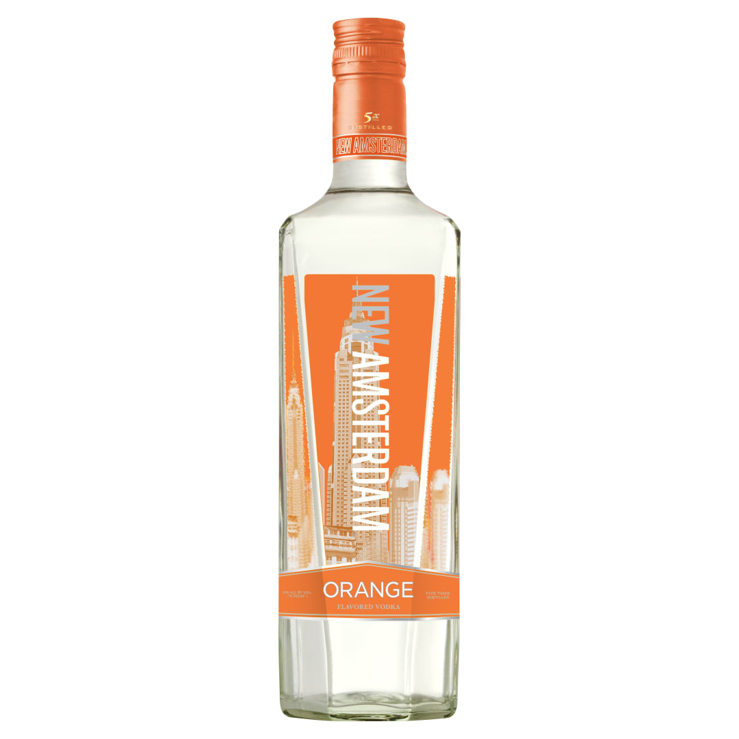 New Amsterdam Orange Flavored Vodka 750ml