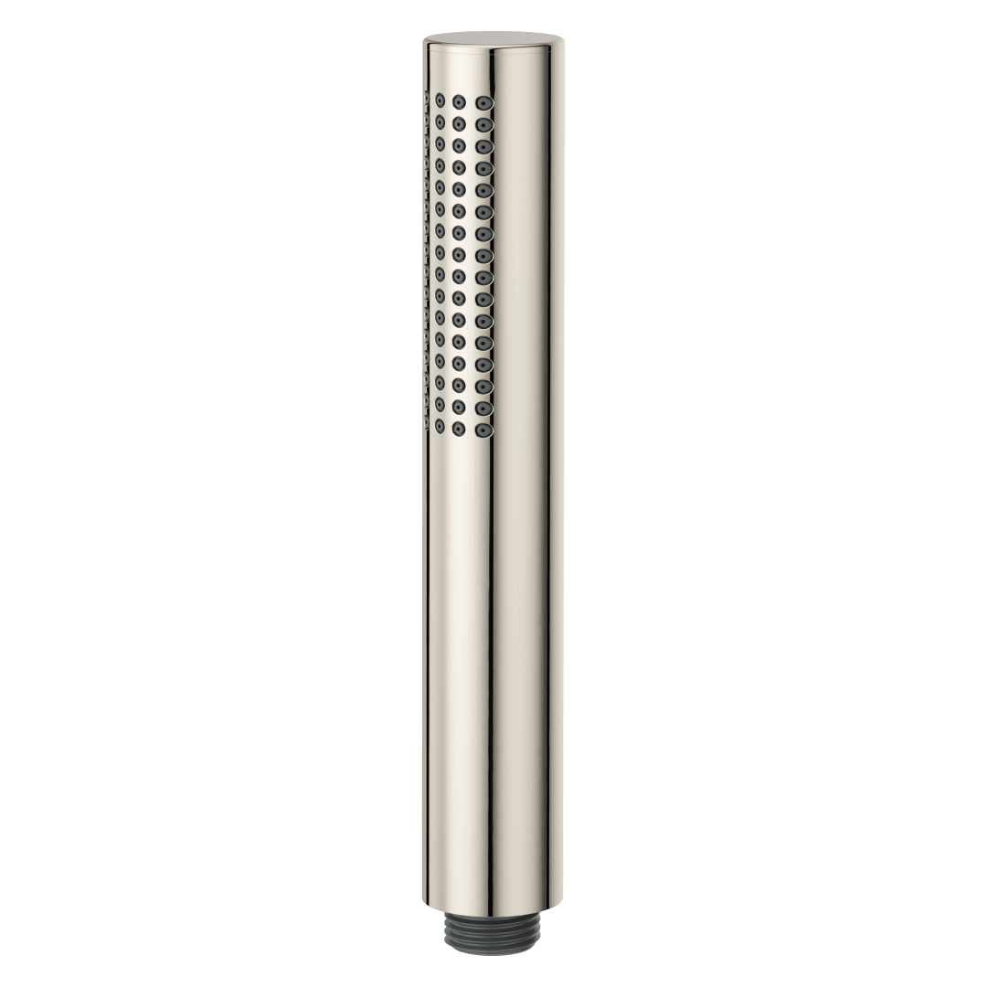 Modern Round Single Function Hand Shower Wand in Polished Nickel