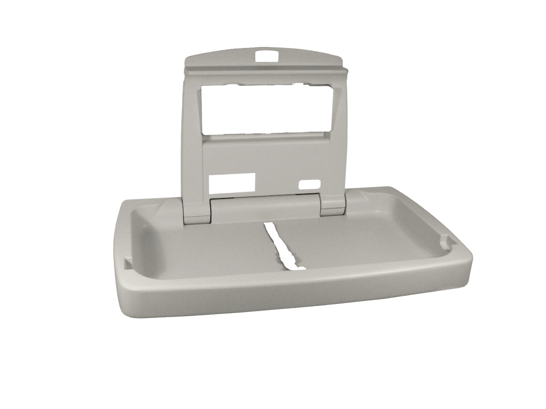 Rubbermaid Commercial Products Baby Changing Station, Horizontal
