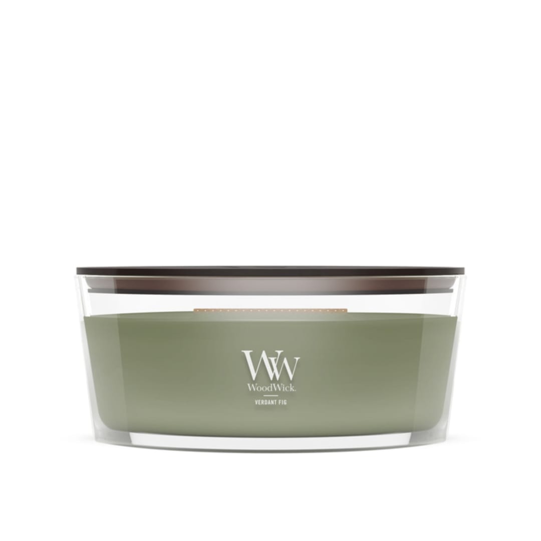 Woodwick Verdant Fig Ellipse Candle
