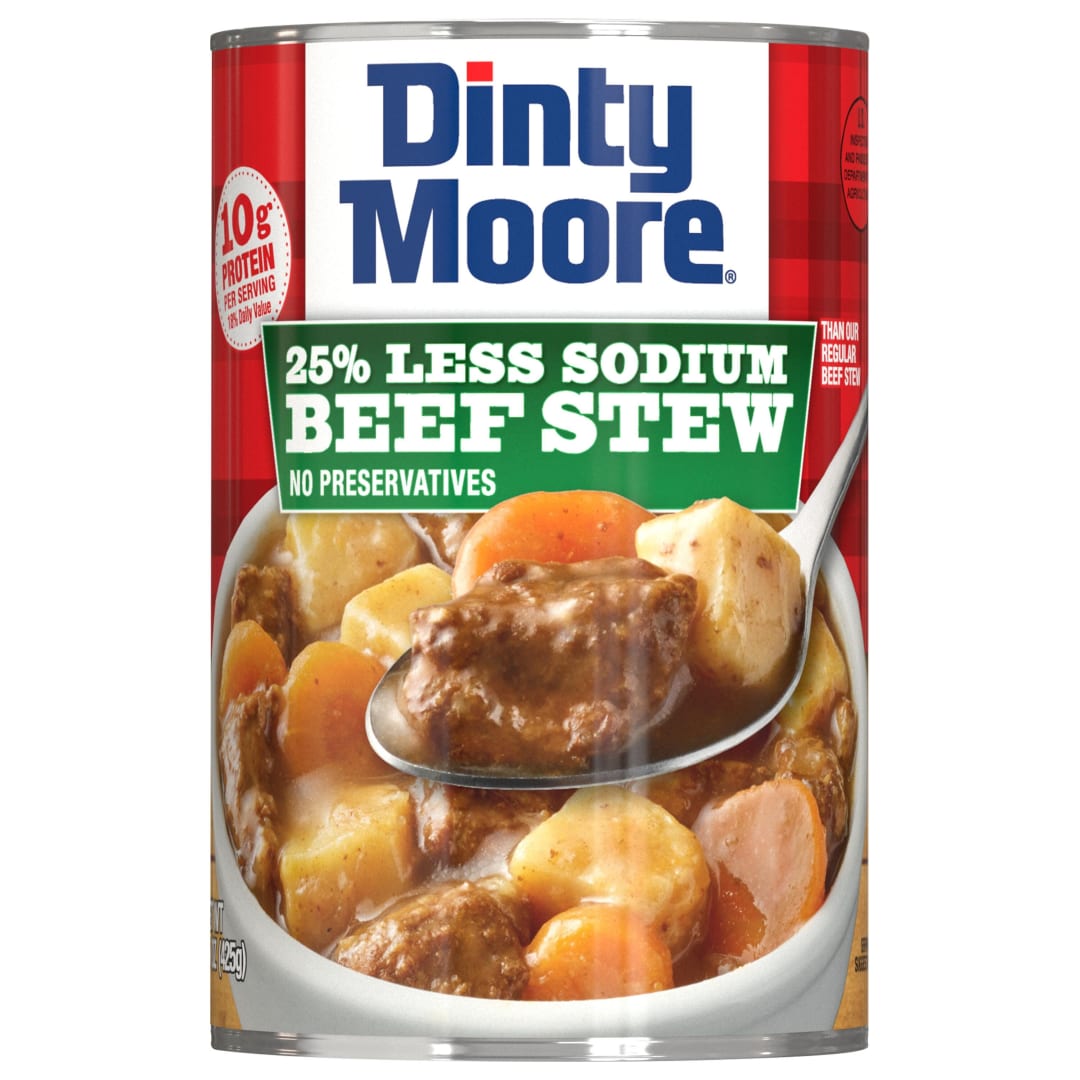 DINTY MOORE Beef Stew 25% Less Sodium
