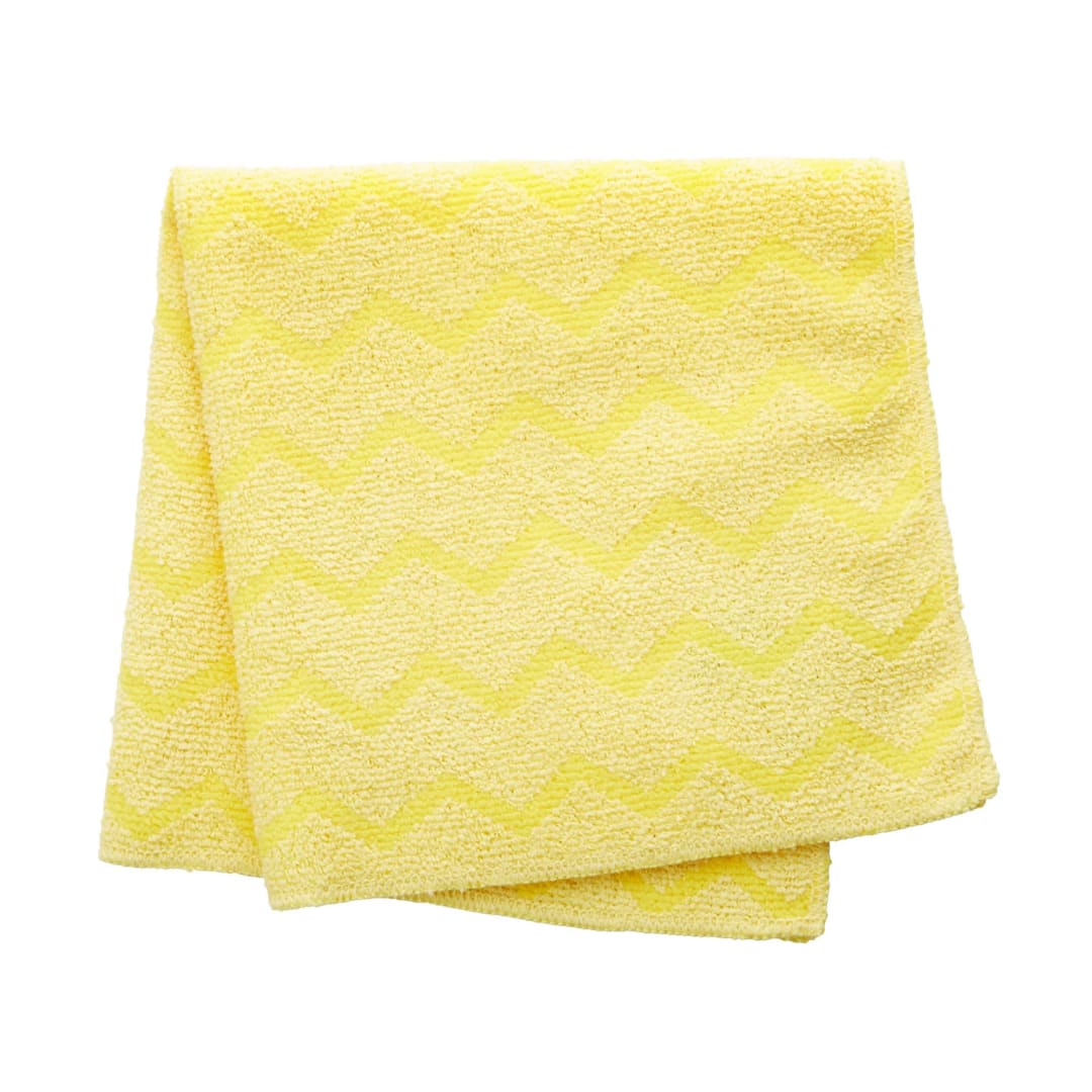 Rubbermaid Commercial Products HYGEN 16" x 16" Microfiber Cloth, Yellow