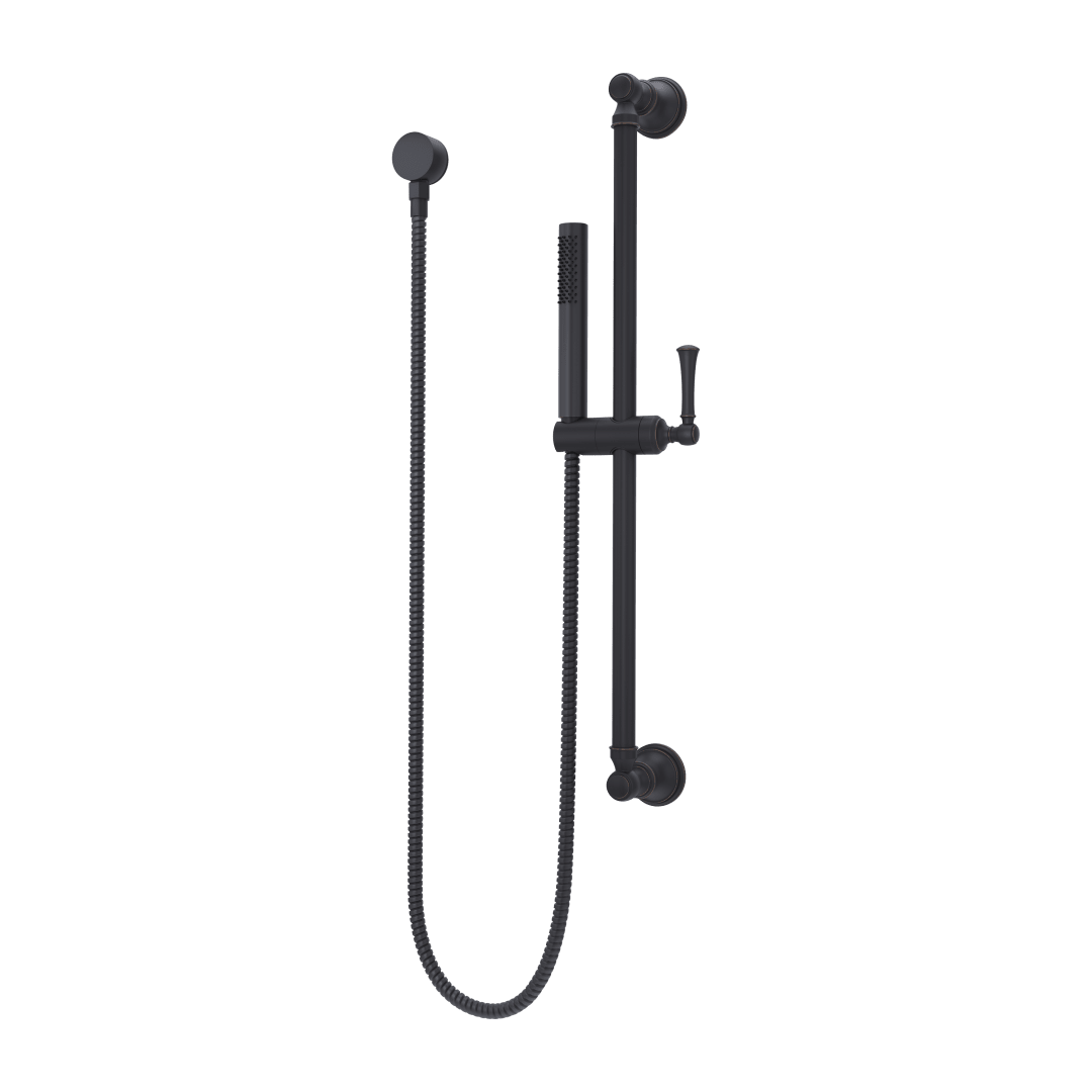 Tisbury Hand Shower with Slide Bar in Tuscan Bronze