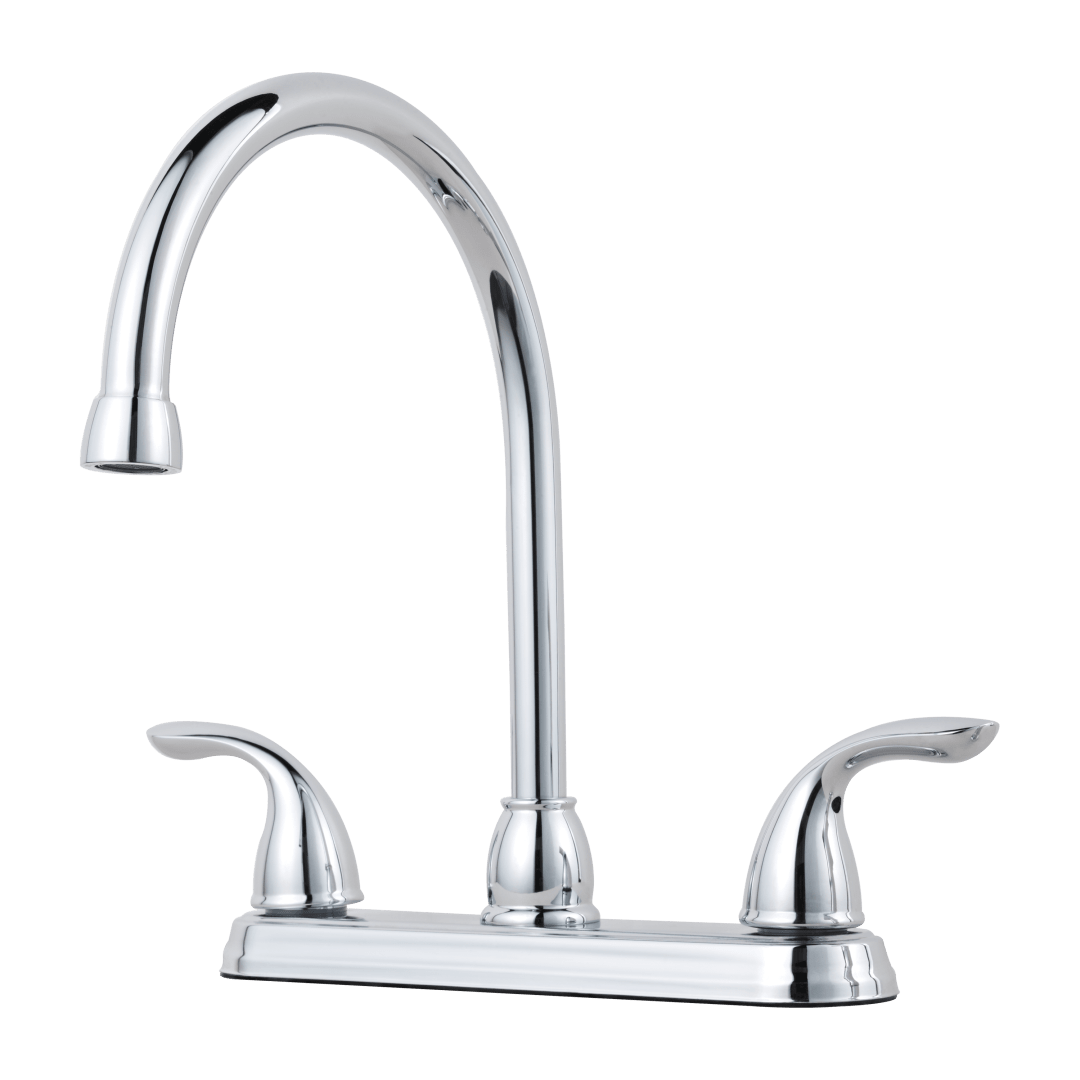 Pfirst Series 2-Handle Kitchen Faucet in Polished Chrome