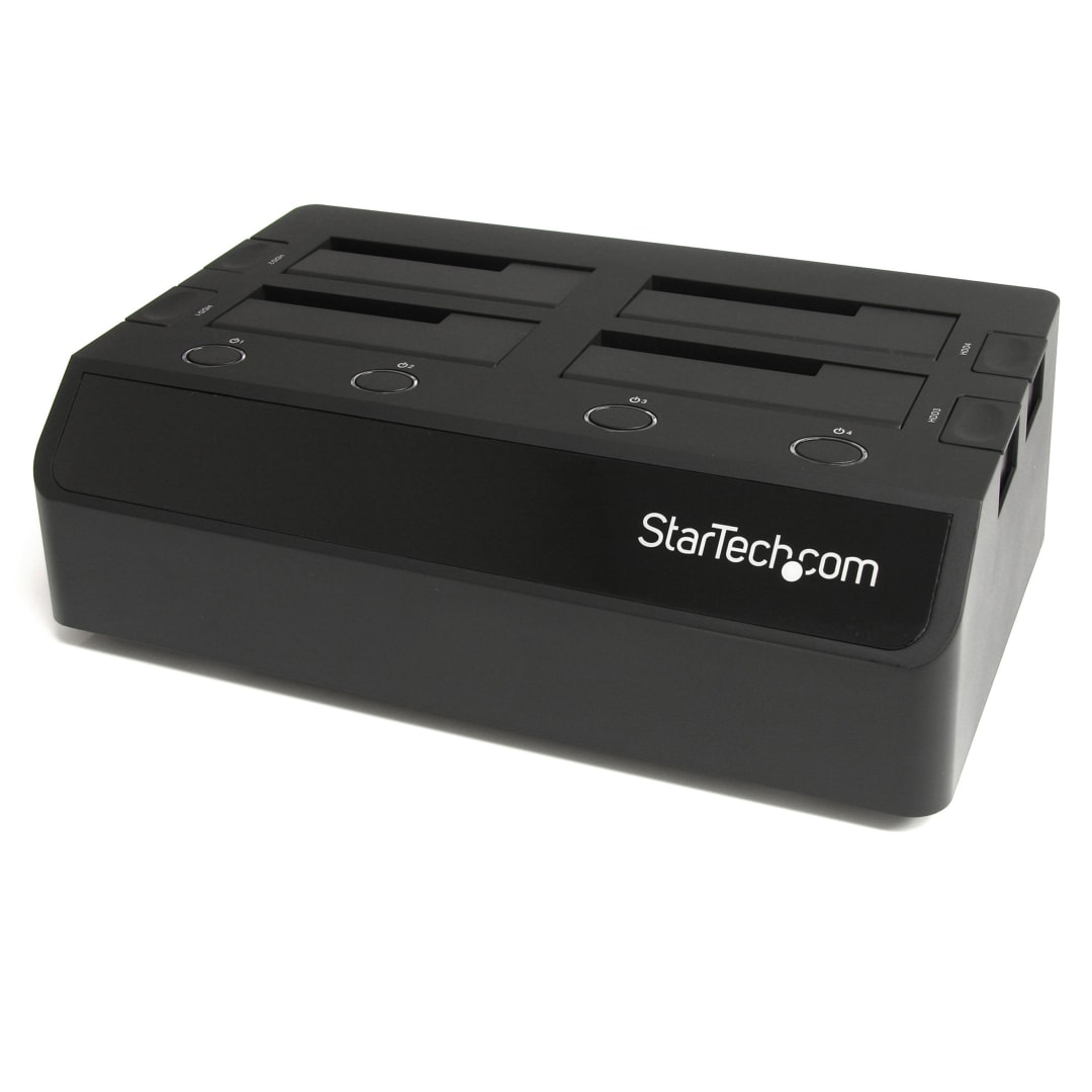 4 Bay Hard Drive Dock eSATA USB - 2.5/3.5in HDD